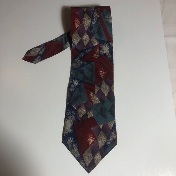 Vintage Oscar de la Renta Tie | 100% Imported Silk | Couture Collection - Picture 1 of 5